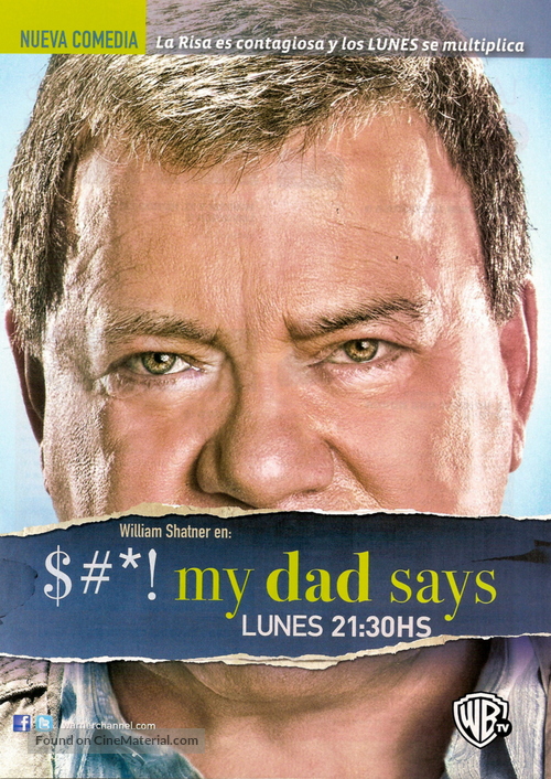 &quot;$#*! My Dad Says&quot; - Argentinian Movie Poster