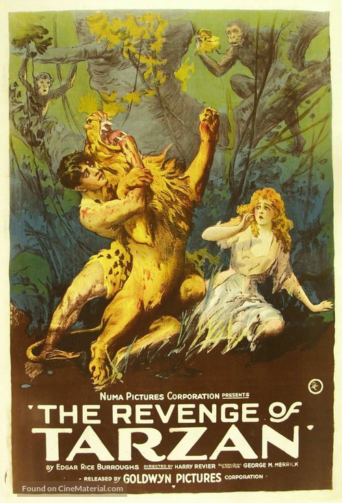 The Revenge of Tarzan - Movie Poster