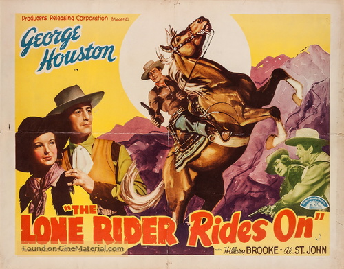 The Lone Rider Rides On - Movie Poster