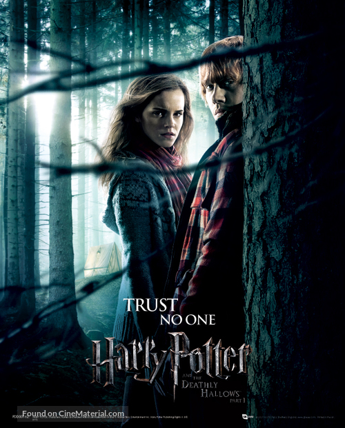 Harry Potter and the Deathly Hallows - Part 1 - British Movie Poster