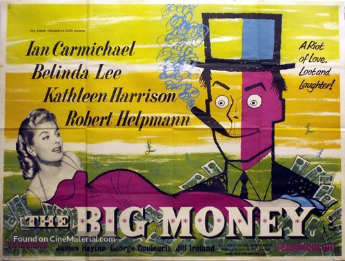 The Big Money - British Movie Poster
