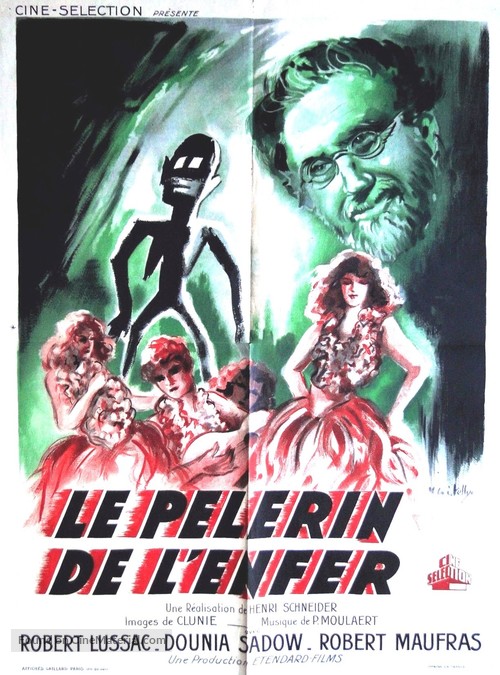 Le p&egrave;lerin de l&#039;enfer - French Movie Poster