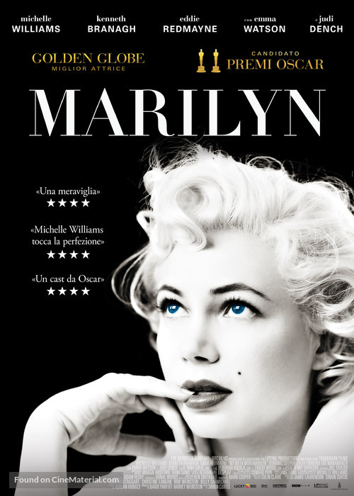 My Week with Marilyn - Italian Movie Poster