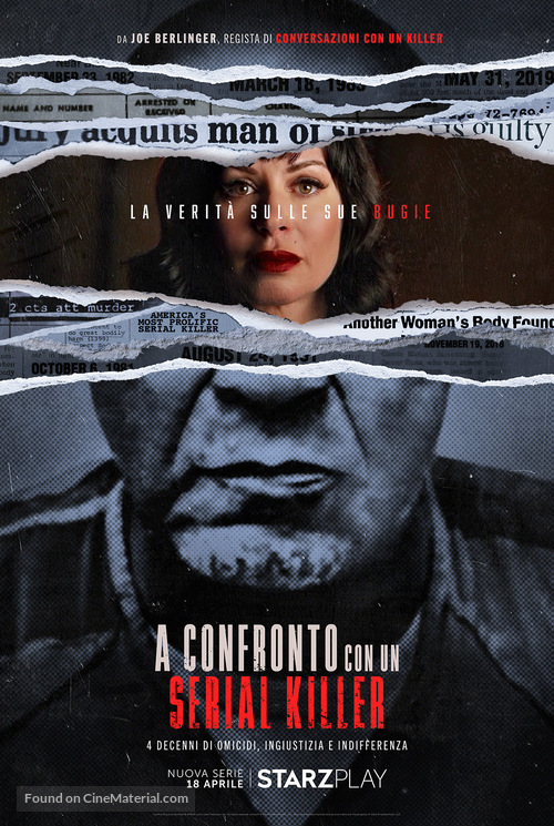 &quot;Confronting A Serial Killer&quot; - Italian Movie Poster