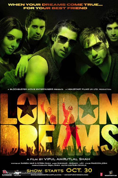 London Dreams - Indian Movie Poster