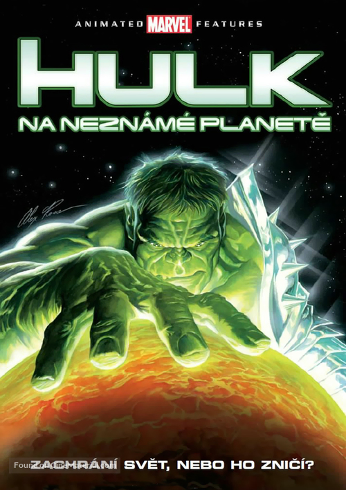 Planet Hulk - Czech DVD movie cover