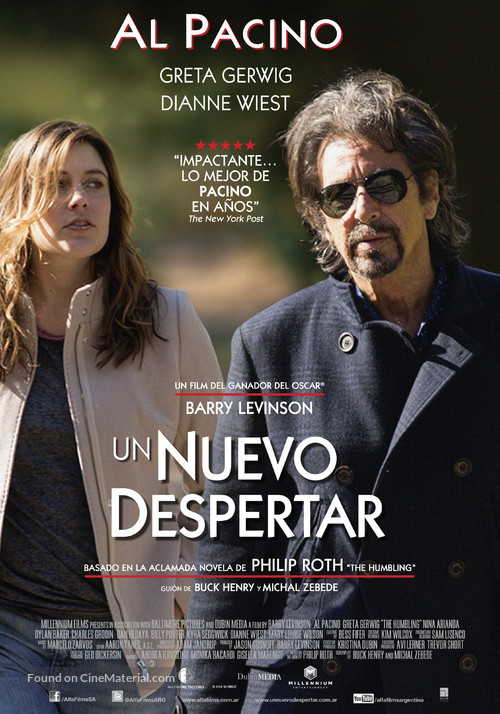 The Humbling - Argentinian Movie Poster
