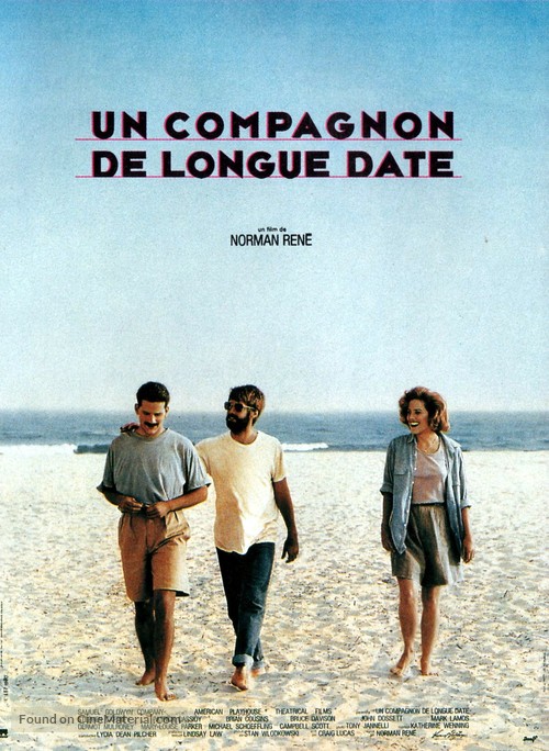 Longtime Companion - French Movie Poster