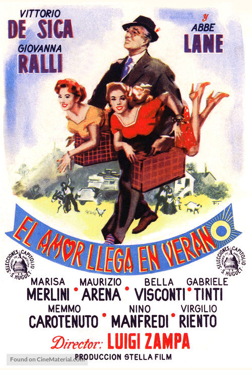 Tempo di villeggiatura - Spanish Movie Poster