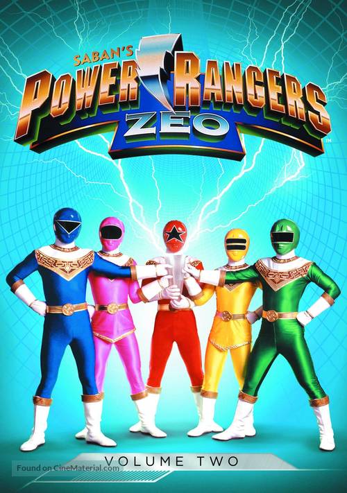 &quot;Power Rangers Zeo&quot; - DVD movie cover