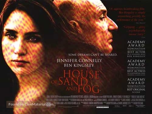 House of Sand and Fog - British Movie Poster