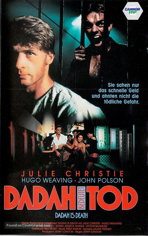 Dadah Is Death - German VHS movie cover