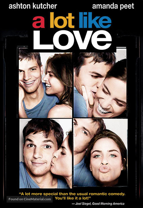 A Lot Like Love - Peruvian DVD movie cover