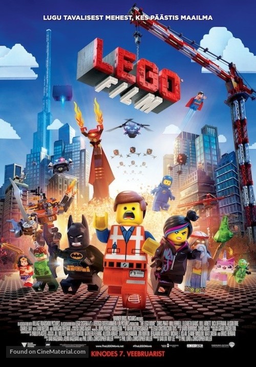 The Lego Movie - Estonian Movie Poster