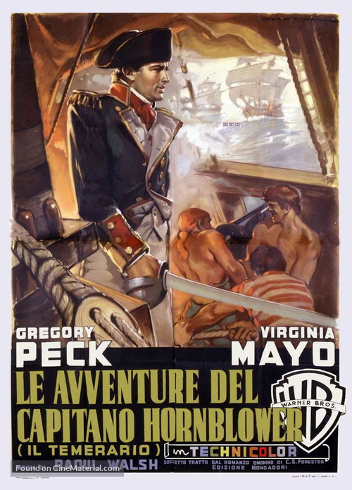 Captain Horatio Hornblower R.N. - Italian Movie Poster