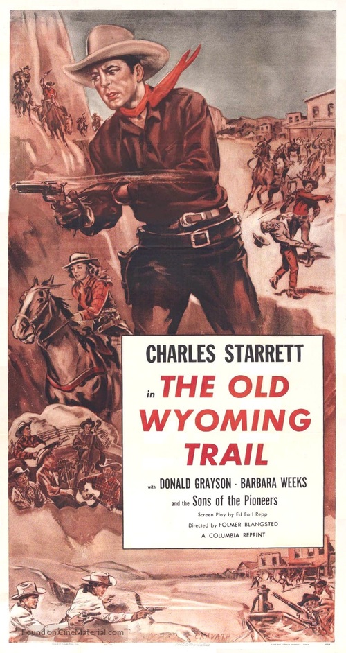 The Old Wyoming Trail - Movie Poster