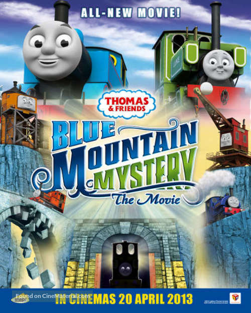 Thomas &amp; Friends: Blue Mountain Mystery - Movie Poster