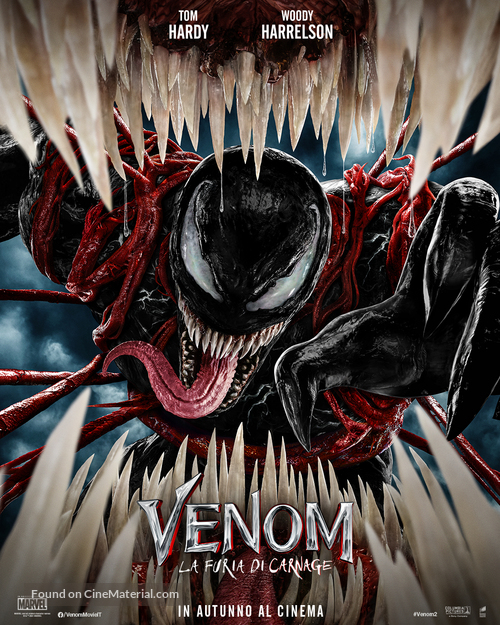 Venom: Let There Be Carnage - Italian Movie Poster