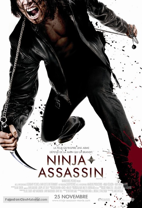 Ninja Assassin - Canadian Movie Poster