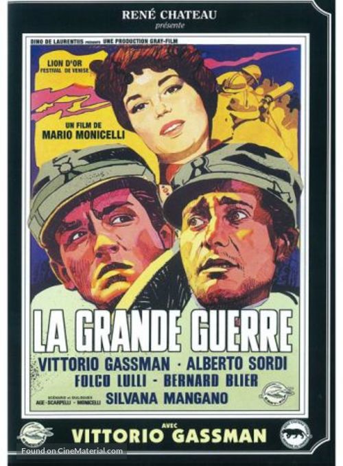 Grande guerra, La - French DVD movie cover