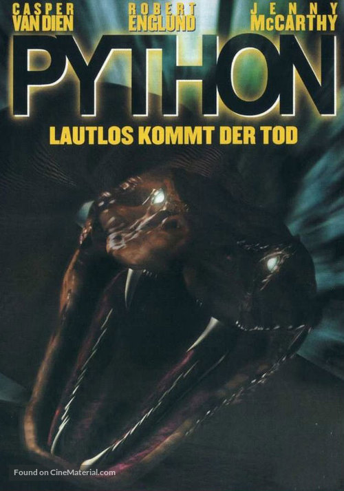 Python - German DVD movie cover