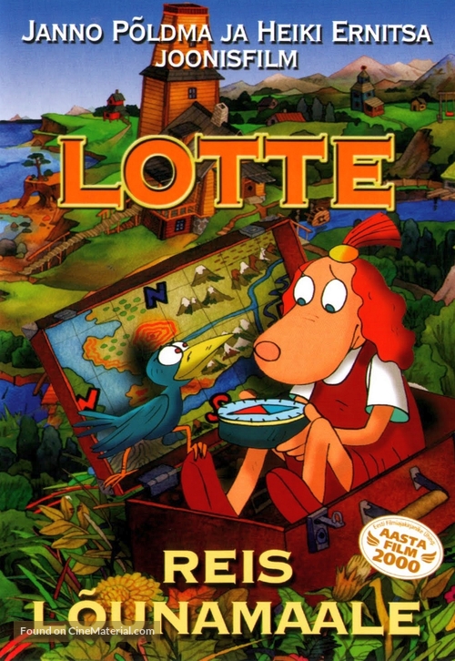 Lotte reis l&otilde;unamaale - Estonian DVD movie cover