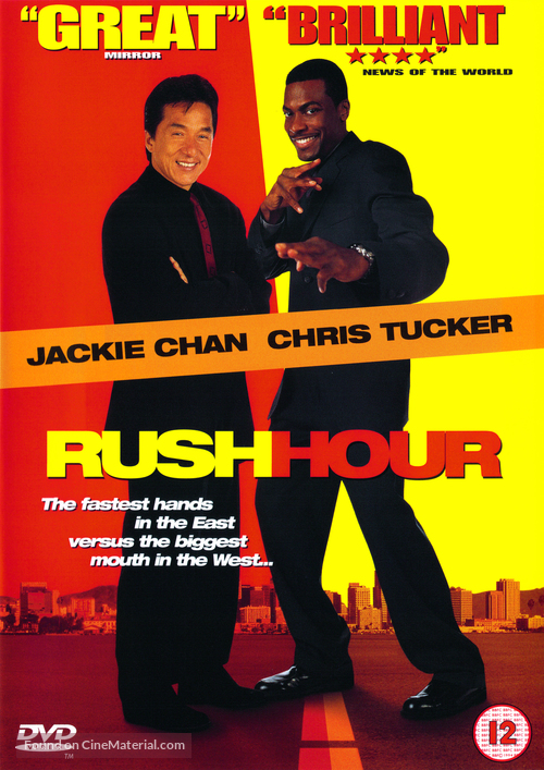Rush Hour - British DVD movie cover