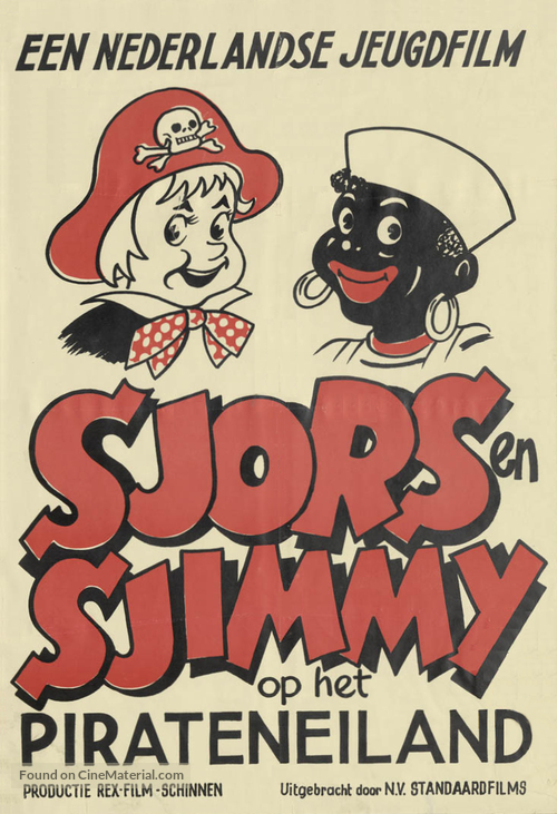 Sjors en Sjimmie op het Pirateneiland - Dutch Movie Poster