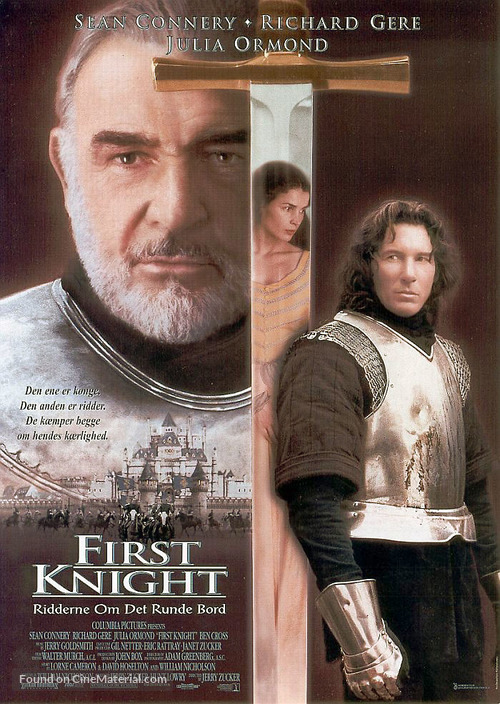 First Knight - Danish Movie Poster