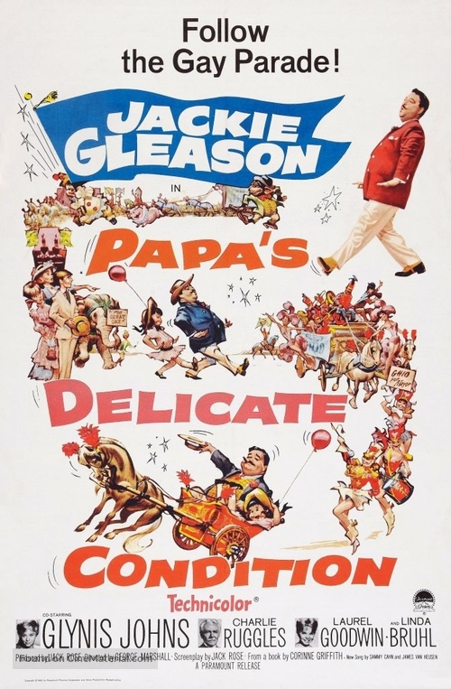 Papa&#039;s Delicate Condition - Movie Poster