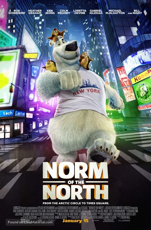 Norm of the North - Theatrical movie poster