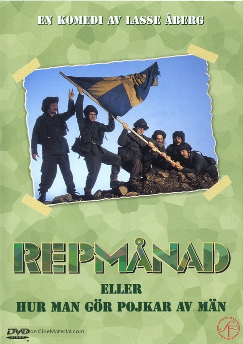 Repm&aring;nad eller hur man g&ouml;r pojkar av m&auml;n - Swedish DVD movie cover