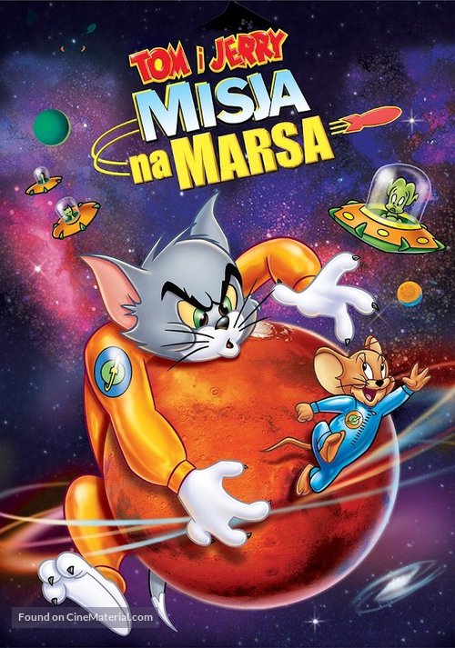 Tom and Jerry Blast Off to Mars! - Polish Movie Cover