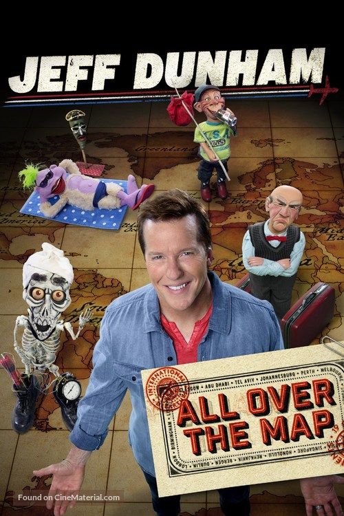 Jeff Dunham: All Over the Map - DVD movie cover