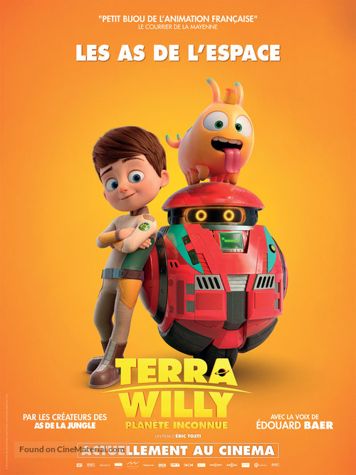 Terra Willy: La plan&egrave;te inconnue - French Movie Poster