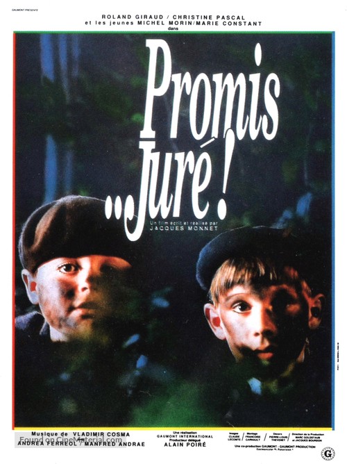 Promis... jur&eacute;! - French Movie Poster