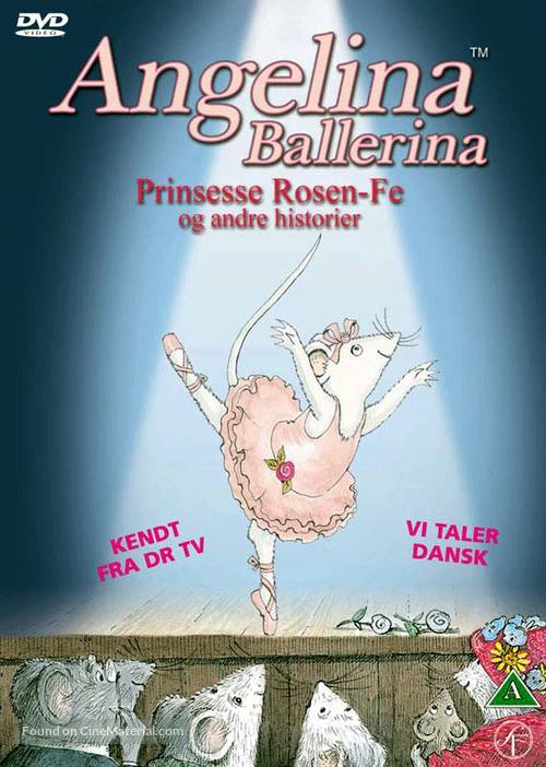 &quot;Angelina Ballerina&quot; - Danish DVD movie cover