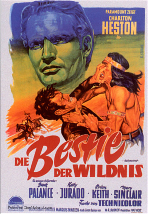 Arrowhead - German Movie Poster