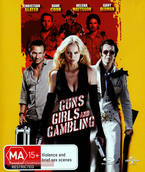 Guns, Girls and Gambling - Australian Blu-Ray movie cover