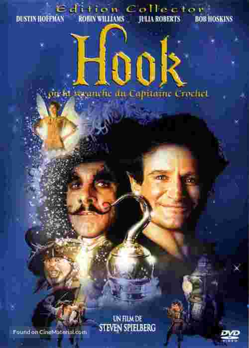 Poster Affiche Hook by Steven Spielberg Culte