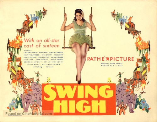 Swing High - Movie Poster