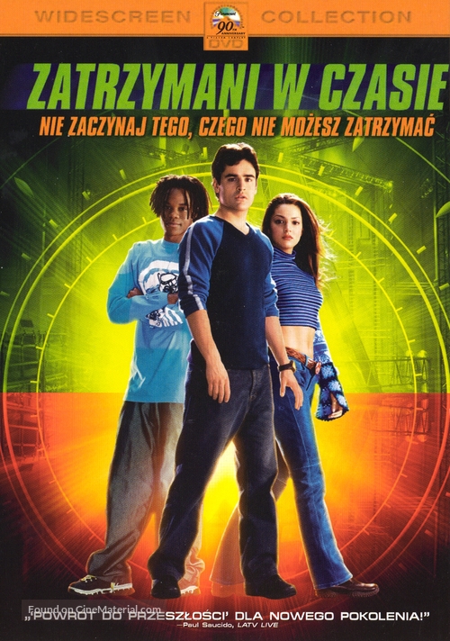 Clockstoppers - Polish Movie Cover