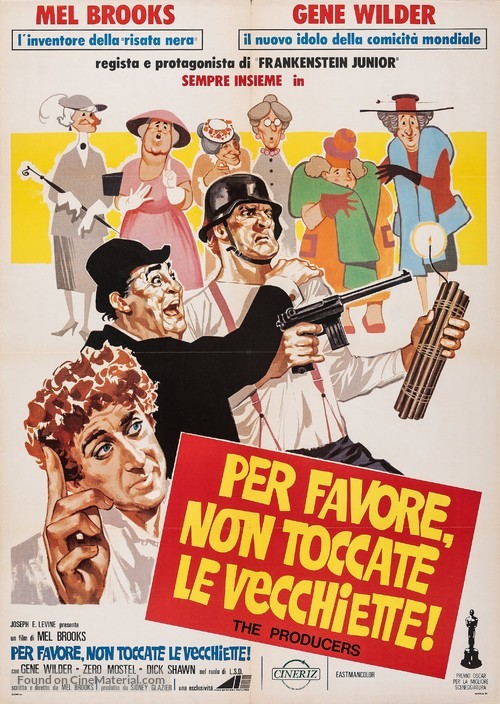 The Producers - Italian Movie Poster