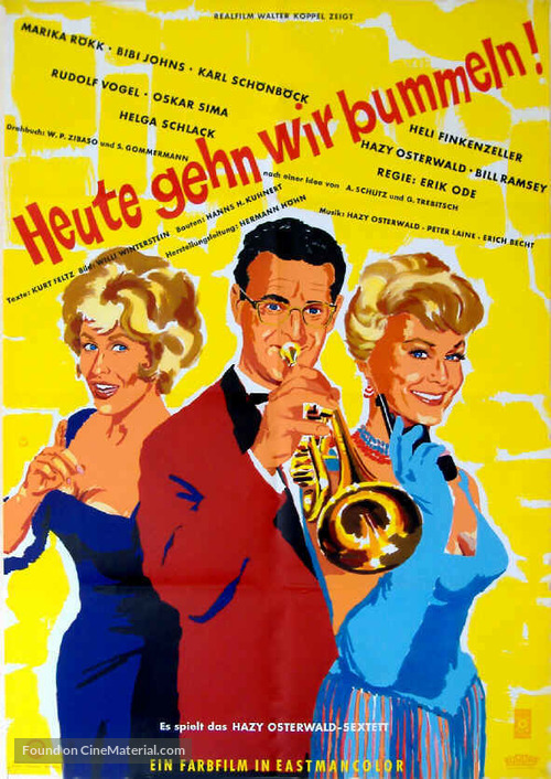 Heute gehn wir bummeln - German Movie Poster
