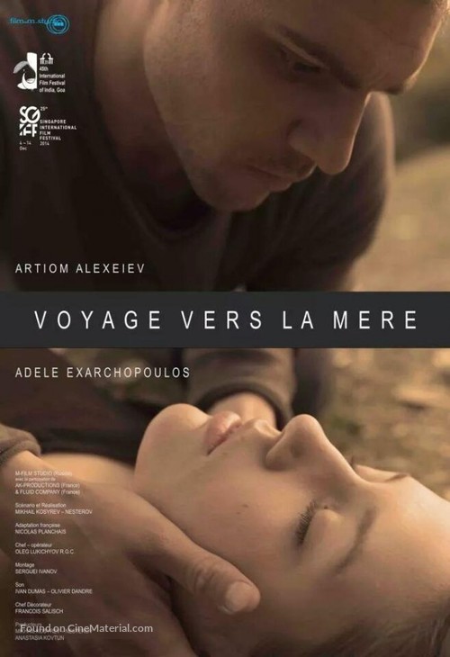 Voyage vers la m&egrave;re - French Movie Poster