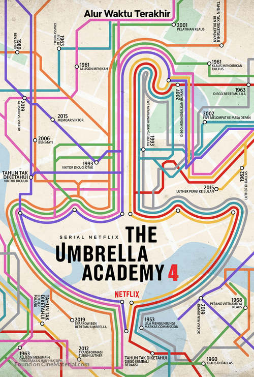 &quot;The Umbrella Academy&quot; - Indonesian Movie Poster