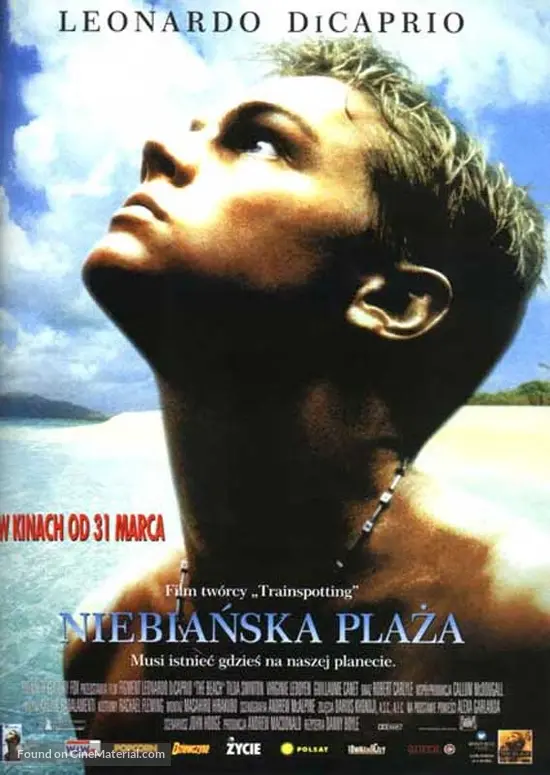 The Beach - Polish Movie Poster