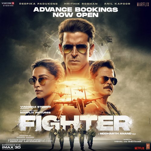 Fighter - Indian Movie Poster