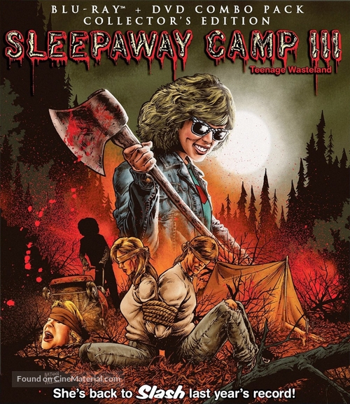 Sleepaway Camp III: Teenage Wasteland - Blu-Ray movie cover