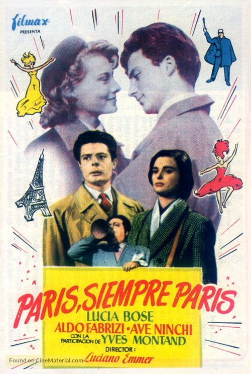 Parigi &egrave; sempre Parigi - Spanish Movie Poster